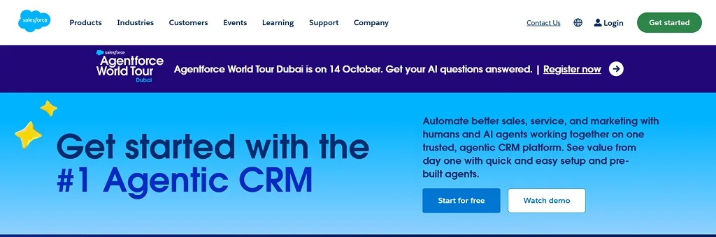 Salesforce CRM for large real estate developers and enterprise brokerages