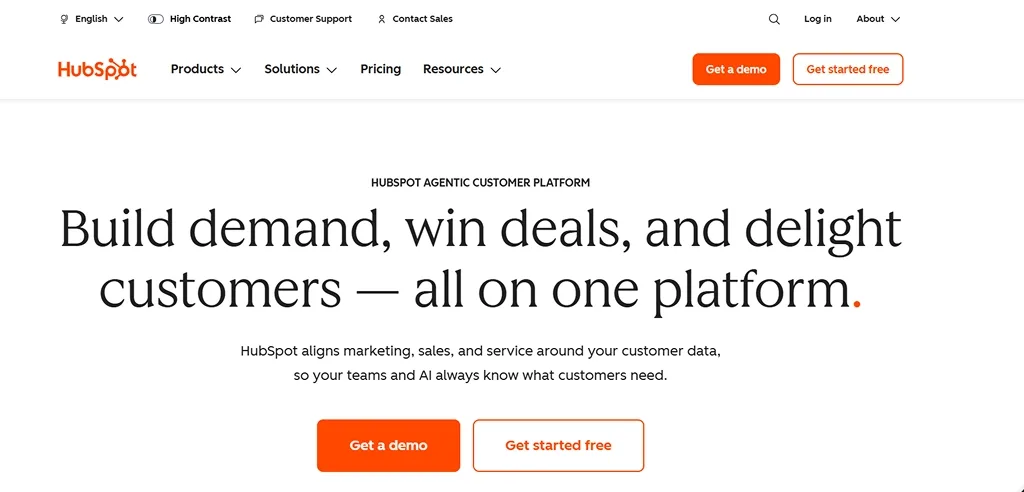 HubSpot CRM real estate lead nurturing