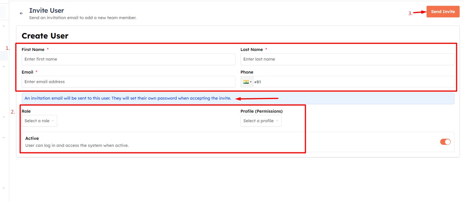 Step 4 — Fill in the form