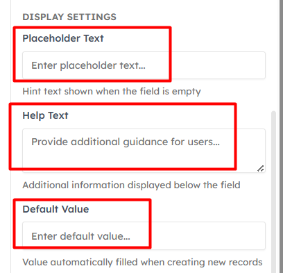 Step 8 — Set display options