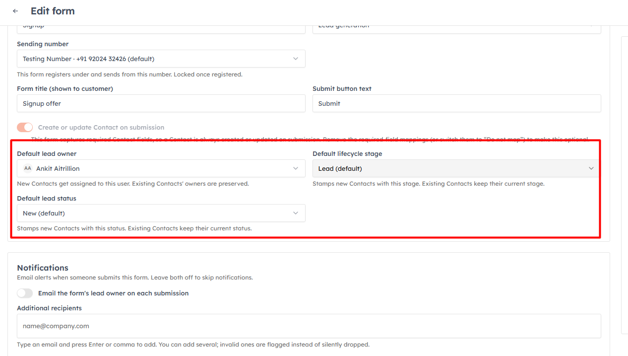 Step 3 — Add fields