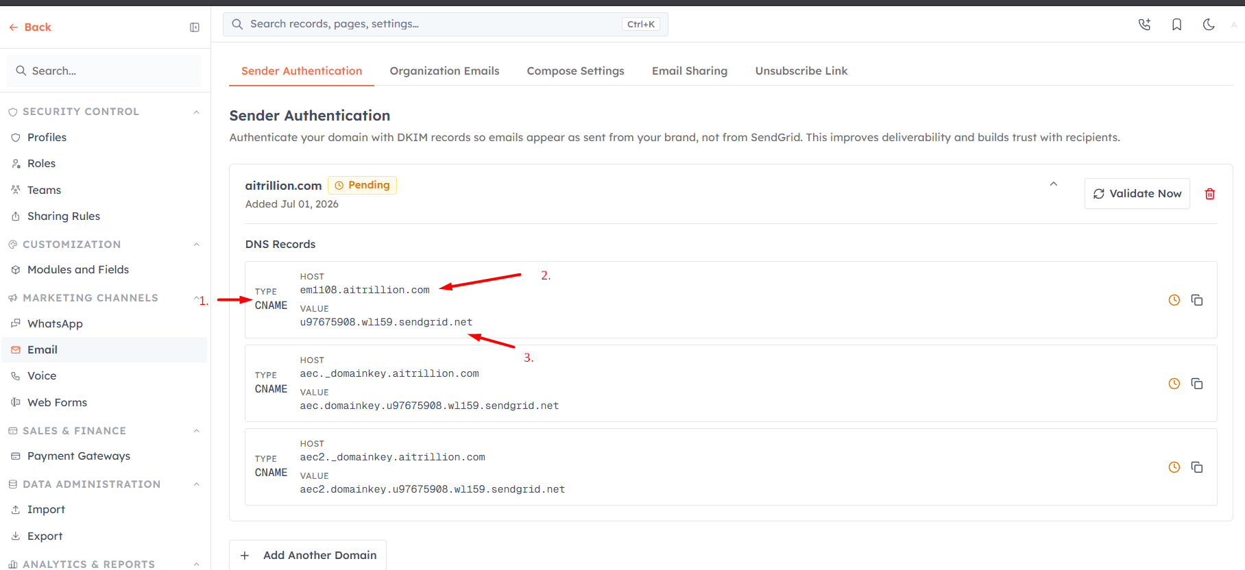Step 4 — Verify the setup