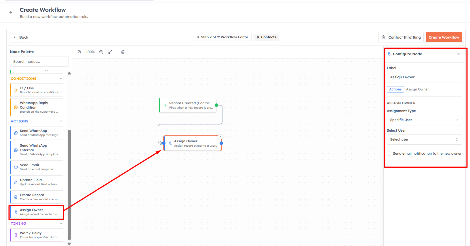Automatic lead routing