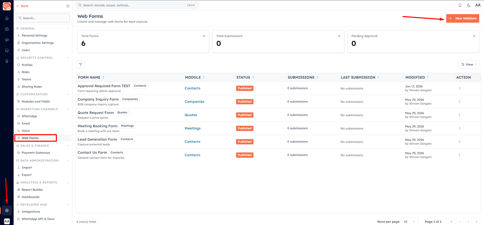 The 4-step form builder