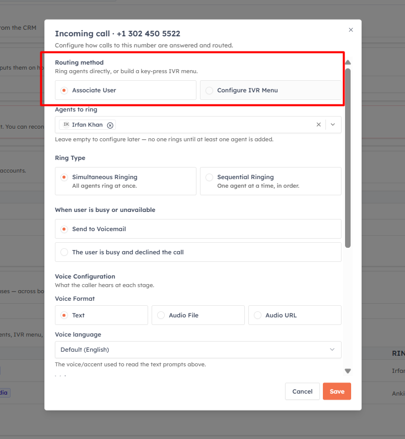 1. Choose a routing method