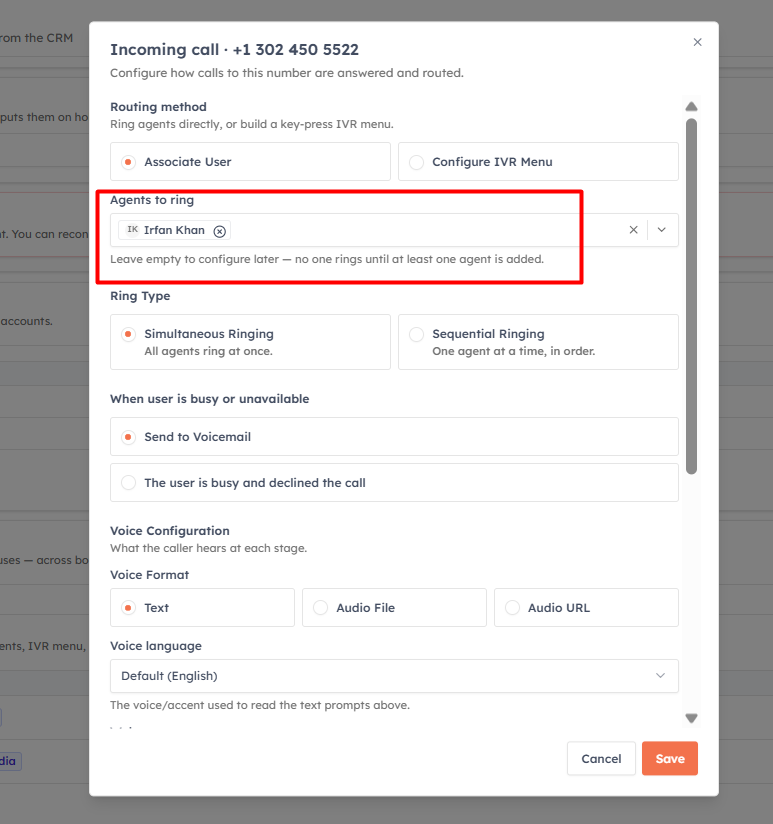 2. Build an IVR menu (optional)