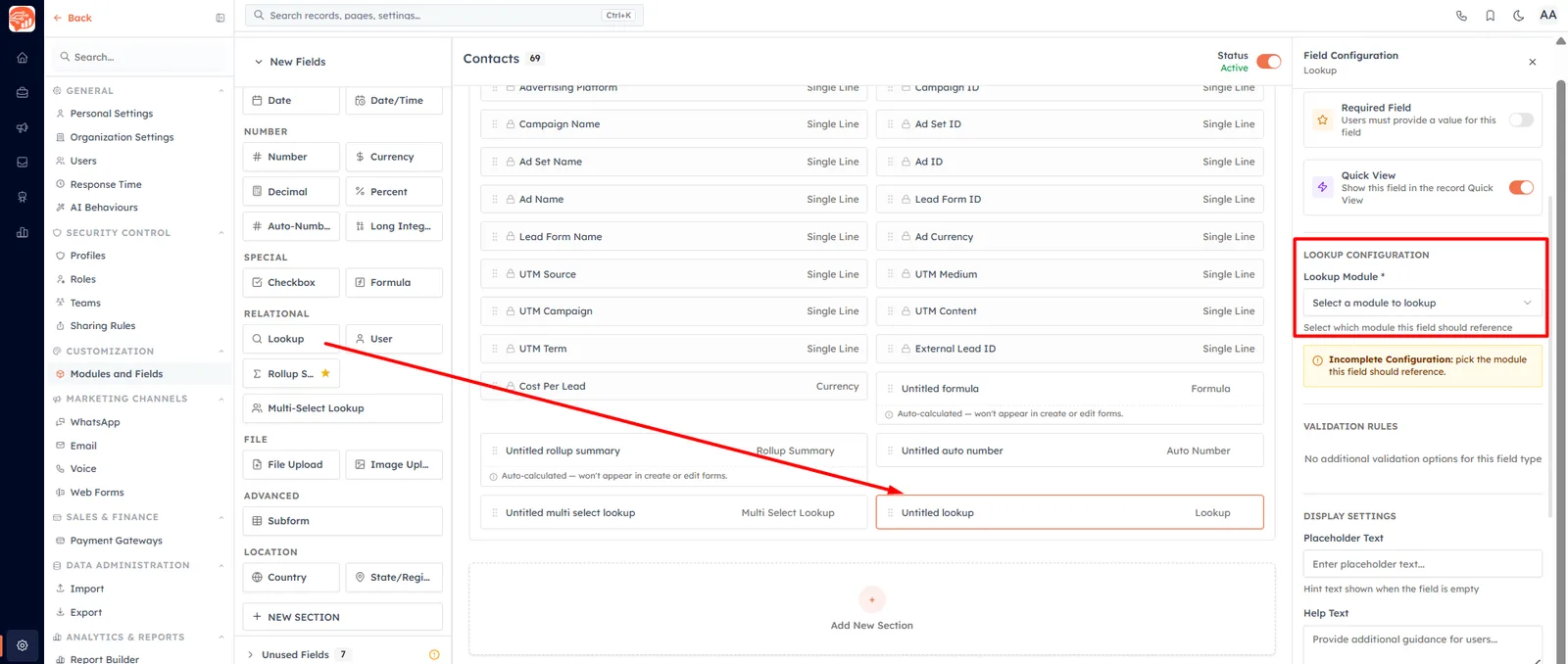 Lookup & Multi-Select Lookup