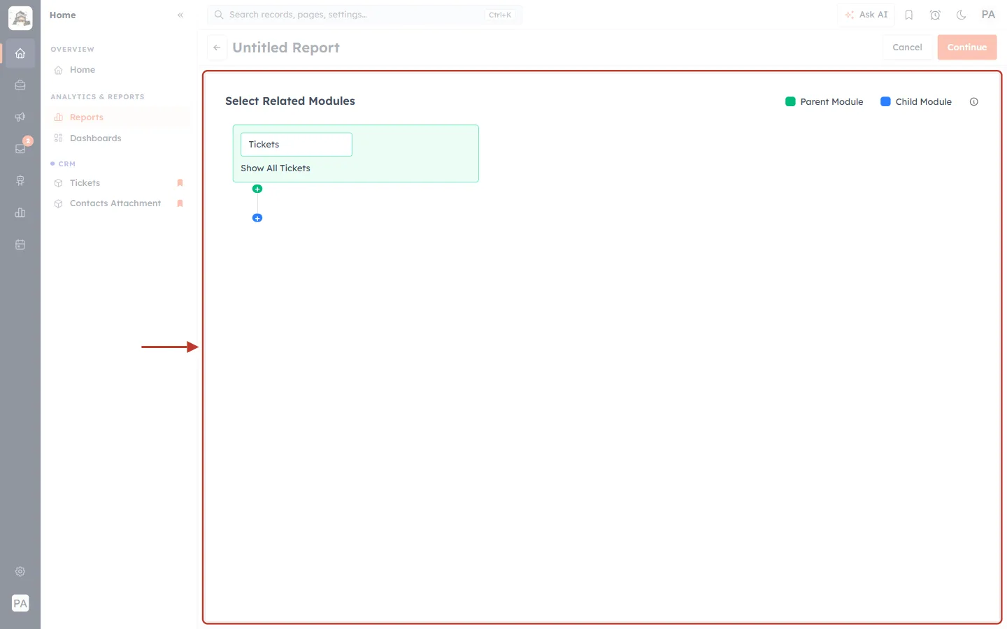 Select Related Modules