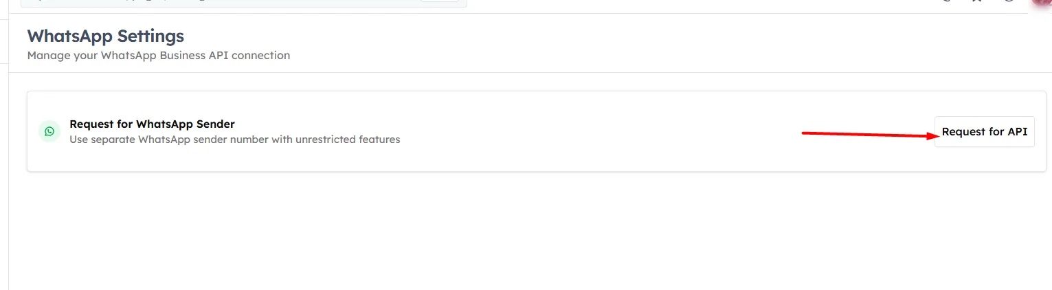 Step 2 — Start the Meta signup