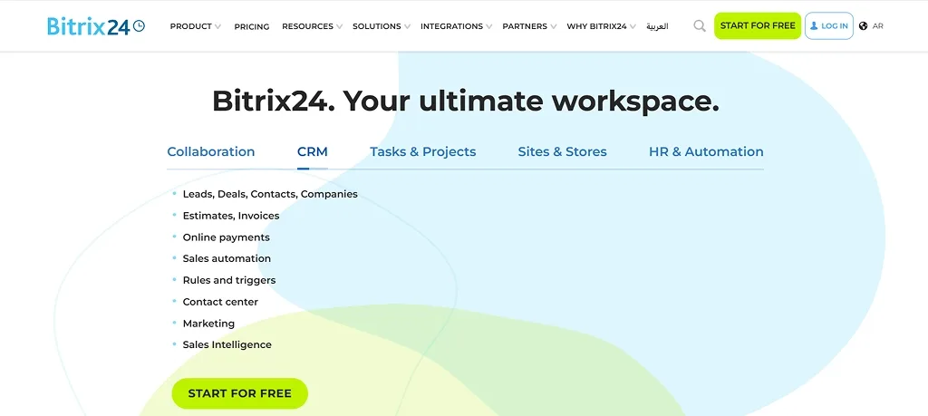 Bitrix24 as a Zoho alternative
